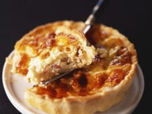 Quiche au jambon à la crème fleurette