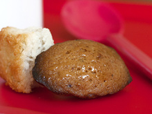 Mini-madeleines à la noisette