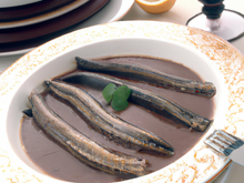 Anguille rôtie à la Vigneronne