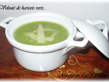 Velouté de haricots verts rapide