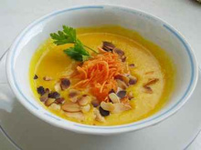 Velouté de carottes au curry