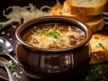 Soupe à l'oignon au thermomix