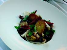 Princesse Amandine et encornets snackés version estivale