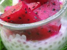 Perles du Japon coco au fruit du dragon