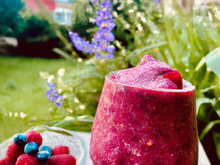 Smoothie aux fruits rouges facile