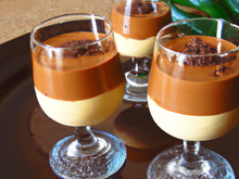 Verrines foie gras / cacao