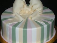 Les striped cakes