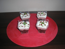 Tiramisu de betterave au cumin