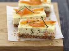 Cheesecake au saumon fumé et fromage Carré Frais