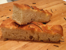 Focaccia au romarin