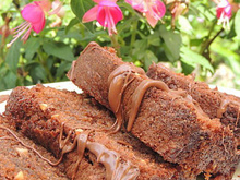 Cake à la nougatine et au nutella