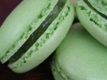 Macarons au citron vert maison