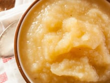 Compote de pommes à la vanille