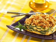 Gratin extra croustillant de courgettes