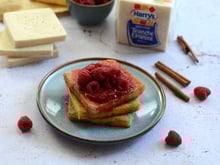 French Toast aux framboises