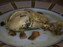 Poulet au citron et à l'estragon