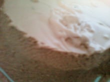 Nuage de mousse au chocolat au lait