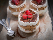 Tiramisu framboises et spéculoos