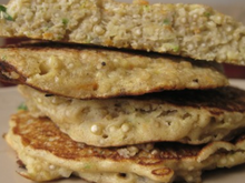 Galettes de quinoa aux légumes