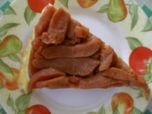 Tatin poire et caramel