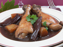 Coq au vin classique