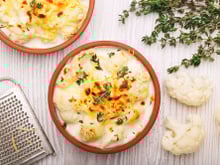 Chou-fleur à la béchamel au Cookeo