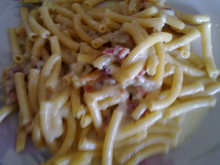 Macaronis de chalet à la gruyérienne