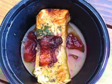 Pavé de saumon au jus d'orange