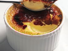 Crème brûlée classique