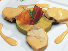 Palette de porc sauce au Chavignol