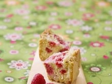 Moelleux rhubarbe-framboise