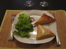 Brick miel-lardon-chèvre