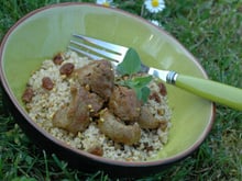 Agneau sauté au ras el hanout et au miel