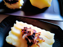 Hachis parmentier de lieu noir et citron confit aux pommes de terre