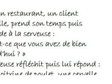 On mange quoi au restaurant ?