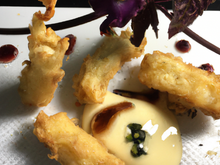 Tempura de brie