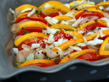 Tian de poulet aux agrumes