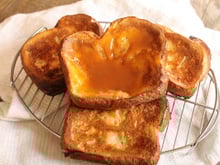 Brioche perdue au caramel beurre salé