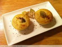 Flan romanesco au chèvre