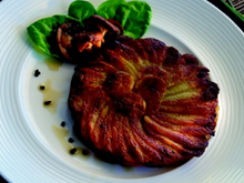 Tatin de Juliette au beurre de cèpes