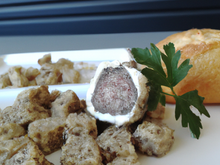 Boudin blanc truffé