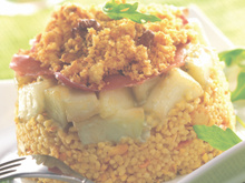 Crumble de céréales gourmandes aux poires et noix
