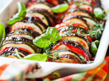 Tian de légumes au parmesan