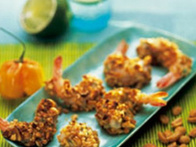 Crevettes croustillantes aux cacahuètes