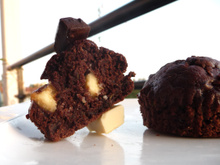 Muffins légers double choco & courgettes