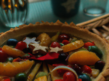Tarte exotique de Noël