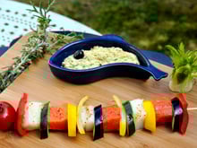 Grillade de poissons sauvages d'alaska,  sauce façon vitello au saumon sauvage en boîte