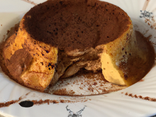 Omelette soufflée au chocolat et à la cannelle