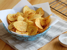 Chips de pommes de terre maison croustillantes
