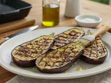 Aubergines au grill